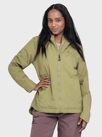 Veste outdoor 'Bohorok' Schöffel en vert : devant