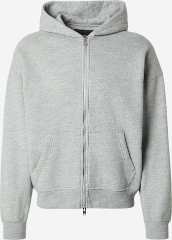 Abercrombie & FitchGornji dio trenirke 'ESSENTIAL' - siva boja: prednji dio