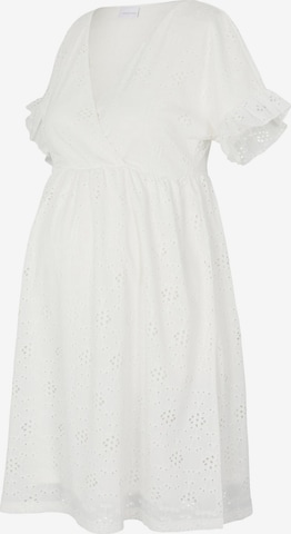 MAMALICIOUS Dress 'Dinna' in White: front