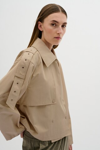 KAREN BY SIMONSEN Between-season jacket 'Titte' in Beige: front