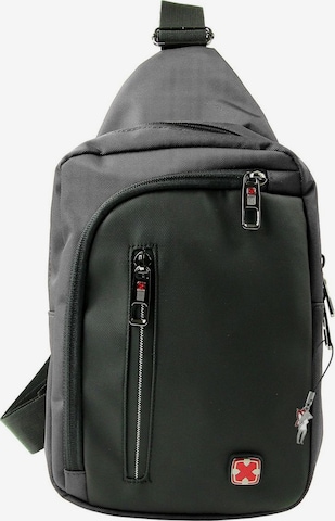 Borsa a tracolla di Travel N Meet in grigio: frontale
