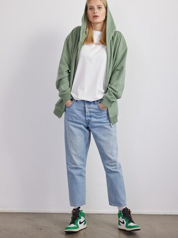 BEARTH Zip-Up Hoodie 'Bio-Baumwoll-Mix' in Green
