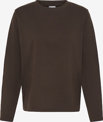 T-shirt 'IHPALMER' ICHI en marron : devant