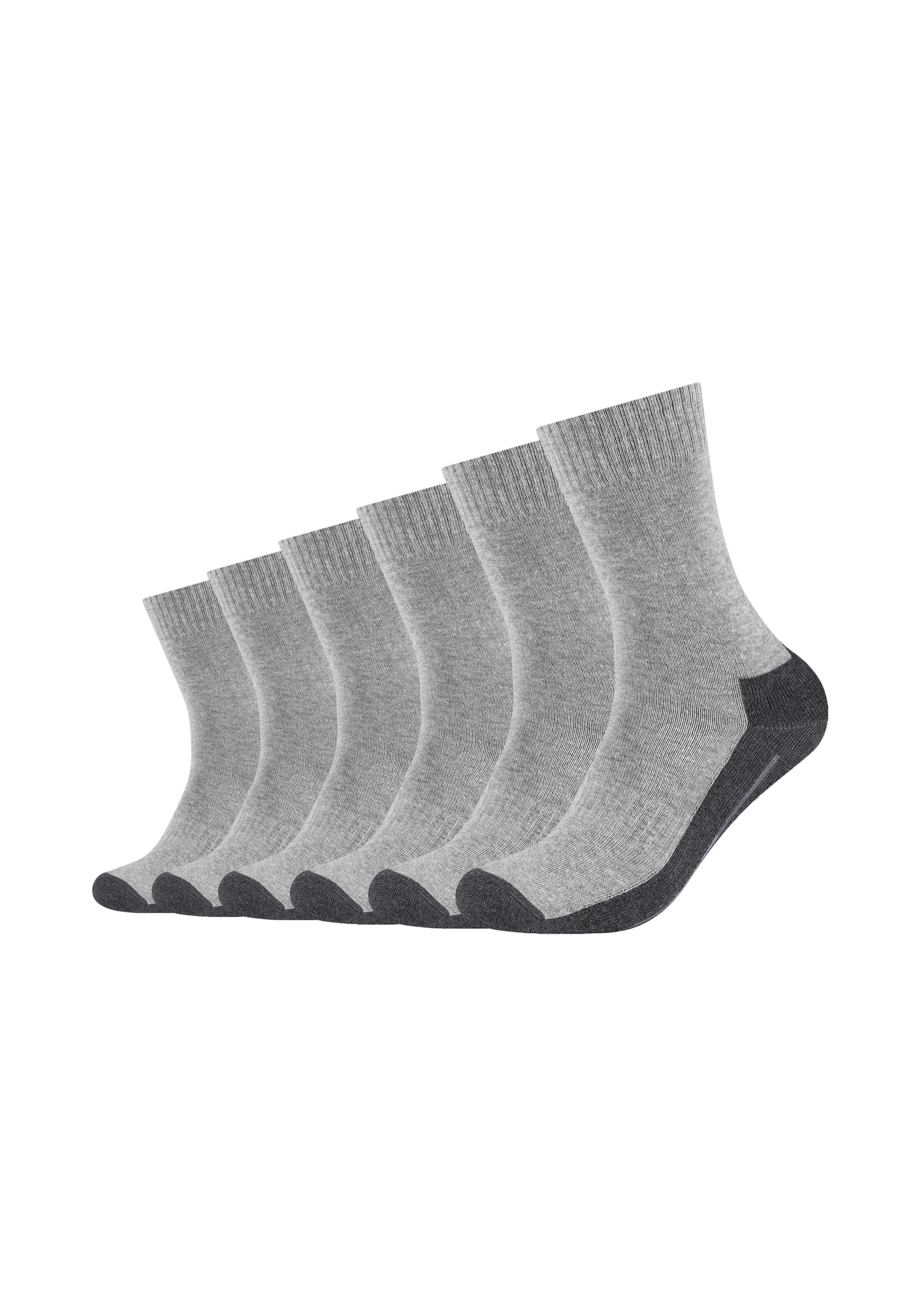 camano Socks in Grey: front