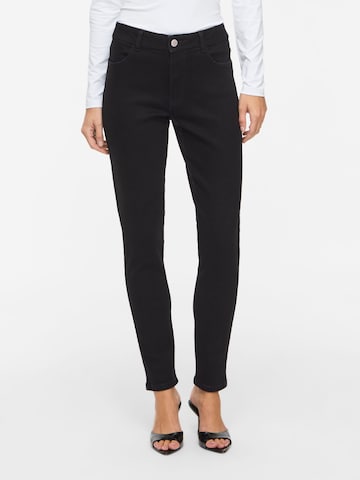 Slimfit Jeans 'MIA' di VILA in nero: frontale