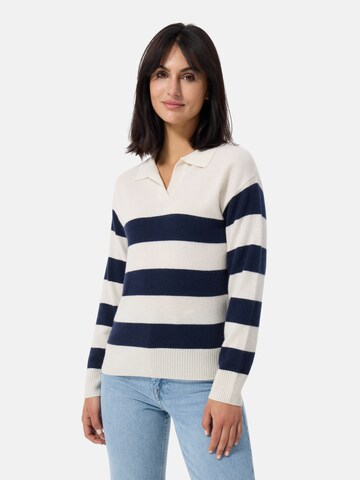 Pullover di CASH-MERE.CH in bianco: frontale