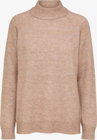 Selected Femme Tall Sweater 'LULU' in Beige: front