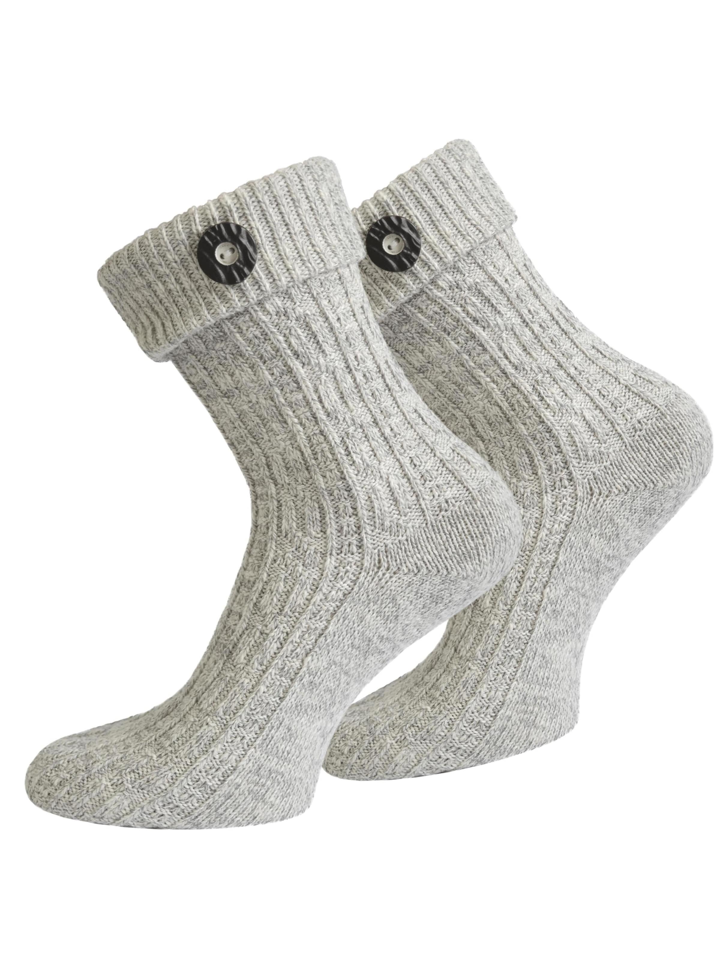 normani - Calcetines tradicionales en plata: frente