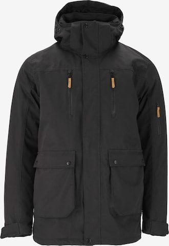 Whistler Outdoor jacket 'Wander' in Grey: front