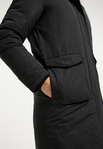 Usha Winter Coat in Black