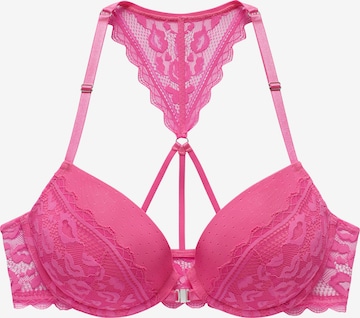 VIVANCE Push-up BH in Roze: voorkant