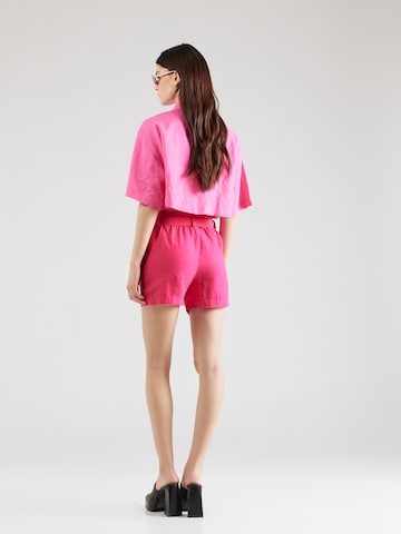 JDY Regular Trousers 'SAY' in Pink