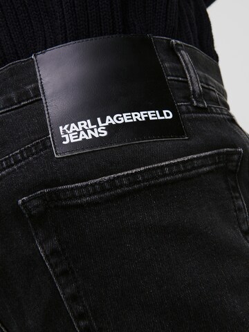 KARL LAGERFELD JEANSregular Traperice - crna boja