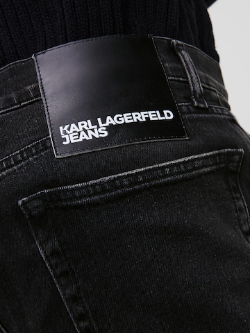 KARL LAGERFELD JEANS Regular Jeans in Schwarz