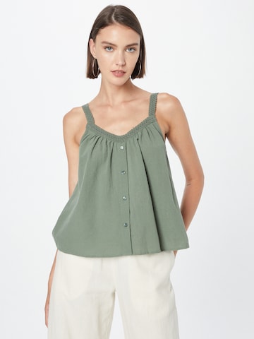 VERO MODA - Top 'LINE' en verde: frente