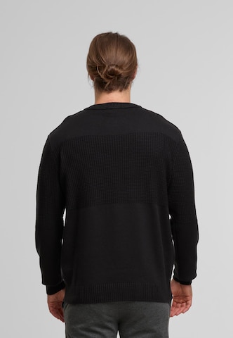 INDICODE JEANS Trui 'INFame' in Zwart