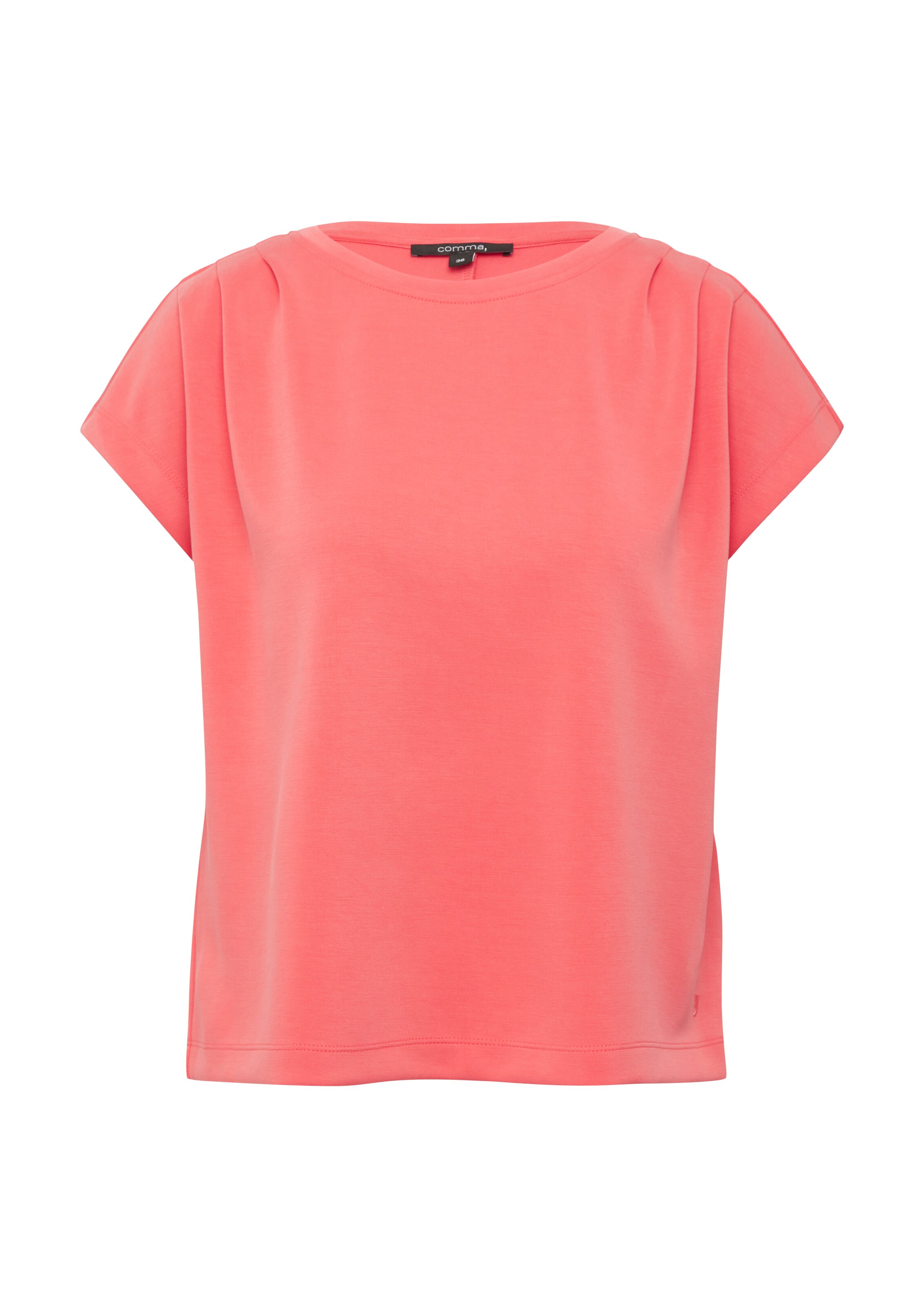 COMMA Shirt in Roze: voorkant