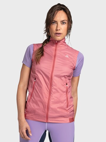 Schöffel Sports vest ' Bygstad ' in Pink: front