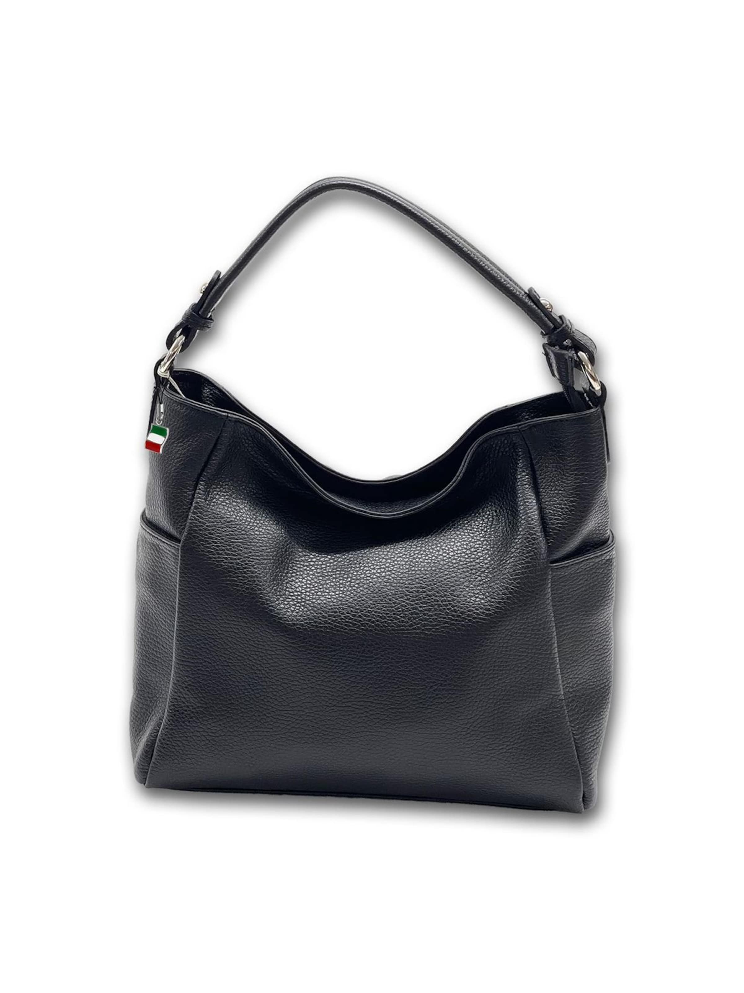 Sac bandoulière Florence en noir : devant