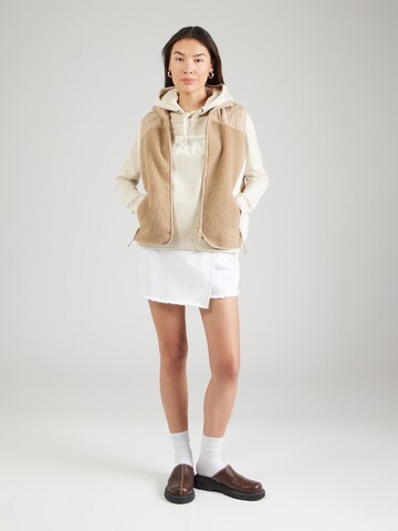 VANS Sweatshirt in Beige