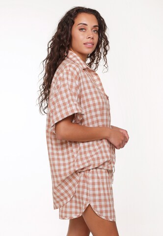 LingaDore Pyjama in Braun