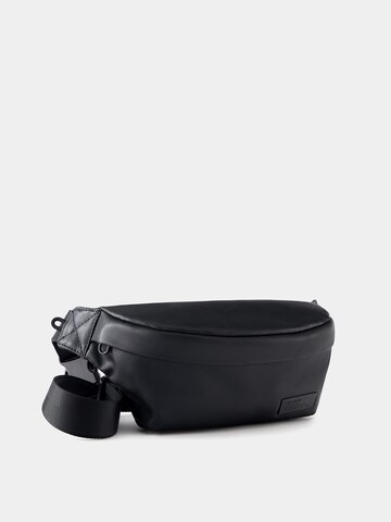 Pull&Bear Gürteltasche in Schwarz