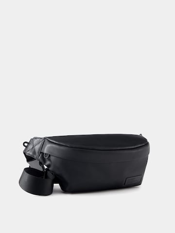 Pull&BearPojasna torbica - crna boja
