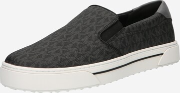 Michael Kors Slip-Ons 'BAXTER' in Grey: front