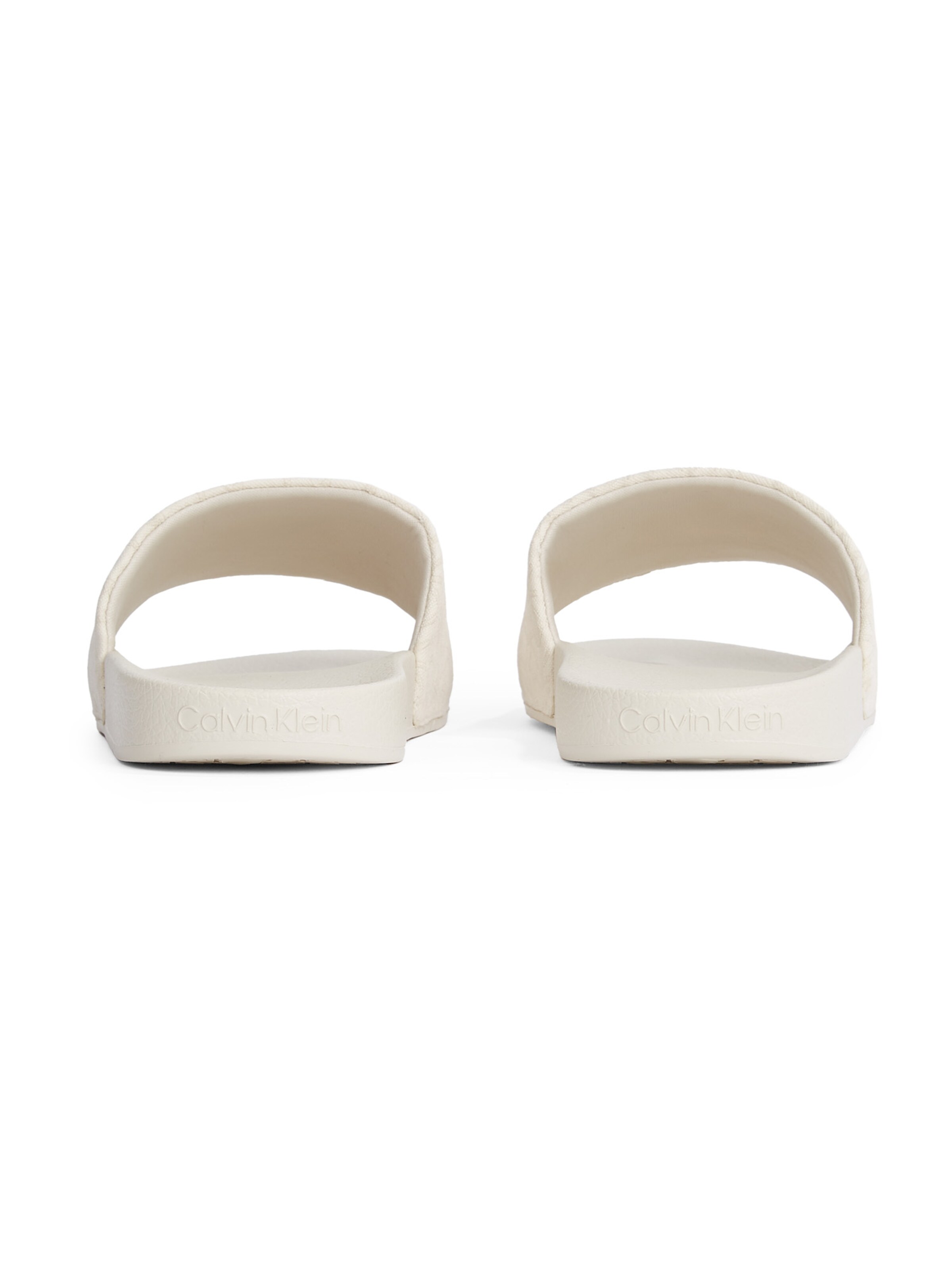 Calvin Klein - Sapato aberto em branco