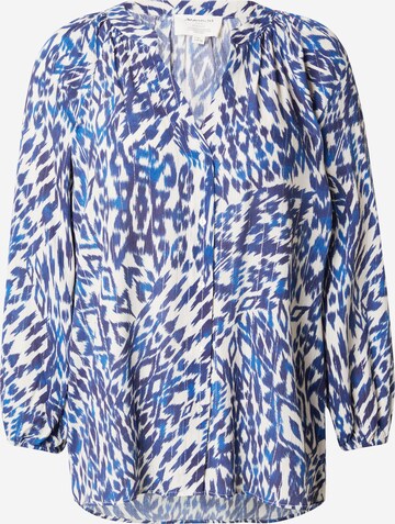 Maison 123 Blouse 'THESEE' in Blauw: voorkant