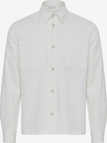 Casual Friday Button Up Shirt 'Anton' in Beige: front
