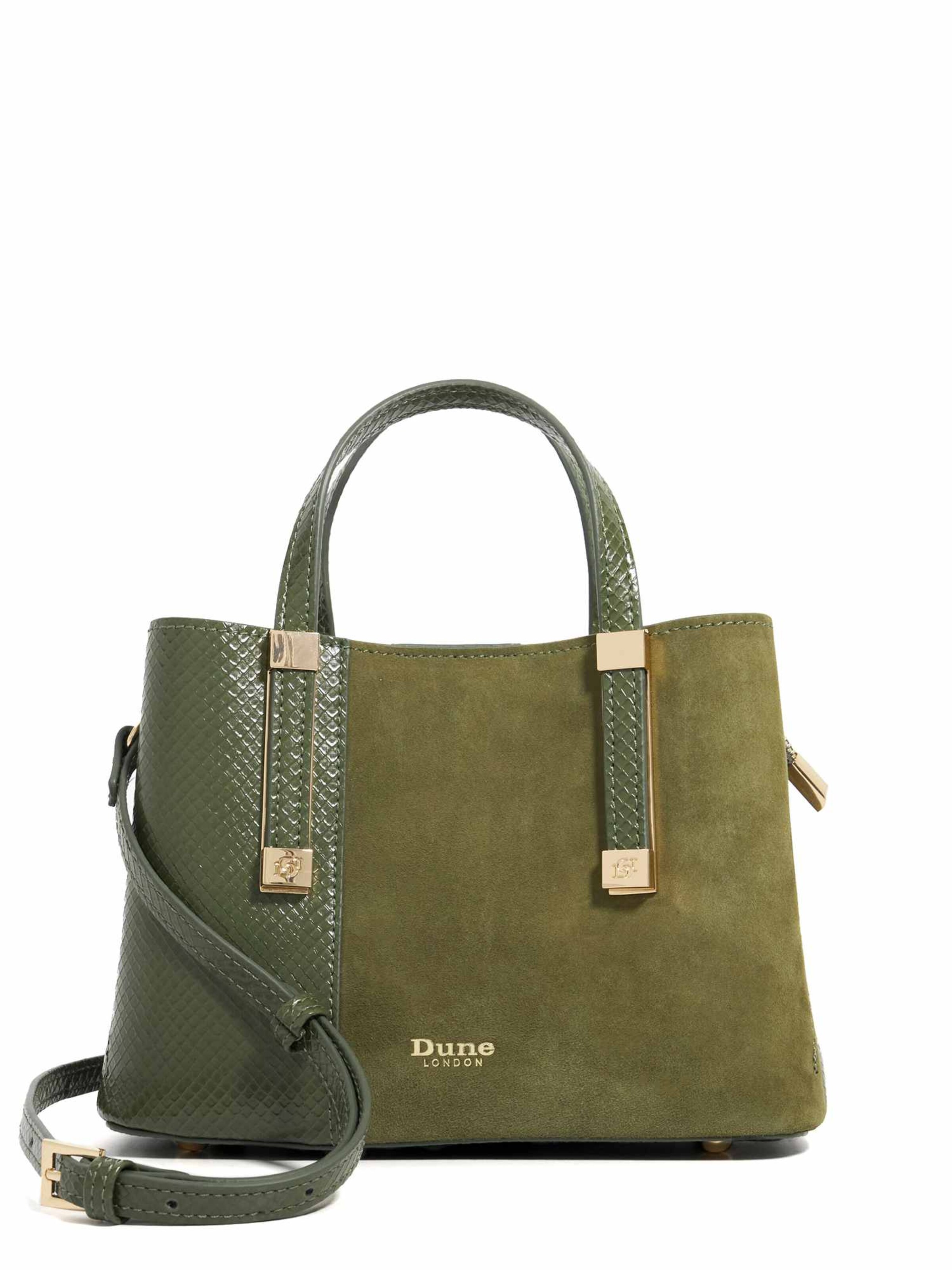 Dune LONDON Handtasche in Grün: Vorderseite