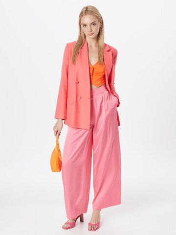 ESPRIT Wide Leg Bukse i rosa