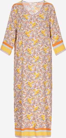 Gaya Šaty - dymovo modrá / pastelovo modrá / žltá / broskyňová, Produkt