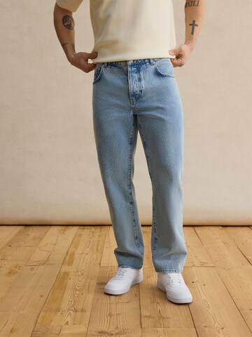 DAN FOX APPAREL Regular Jeans 'Jack' in Blue: front