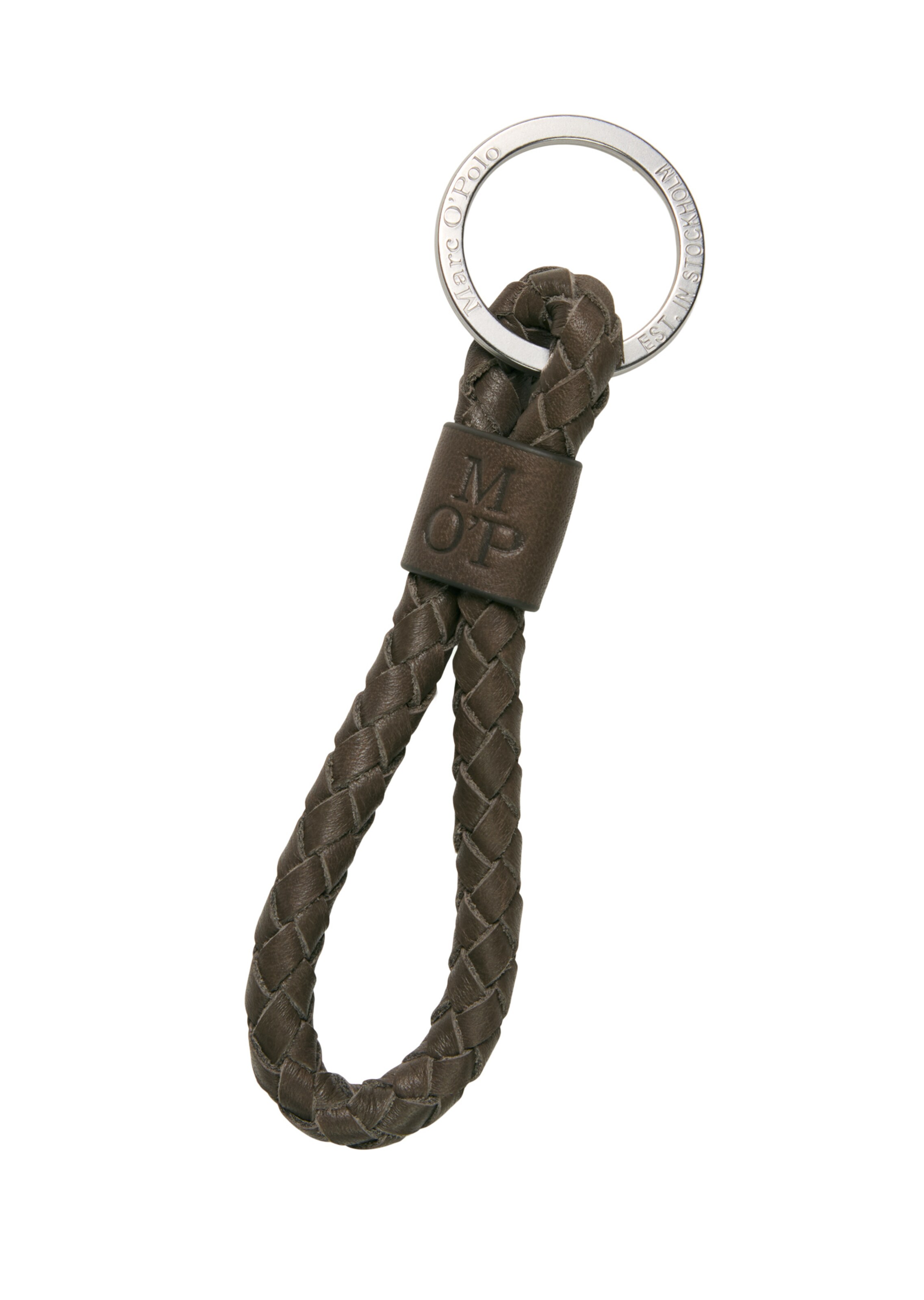 Marc O'Polo Schlüsselanhänger in dunkelbraun, Produktansicht