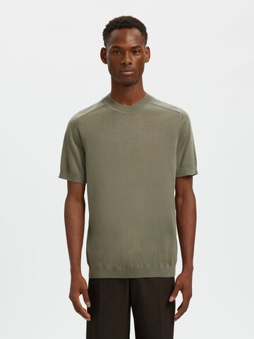 Pullover di SELECTED in verde: frontale