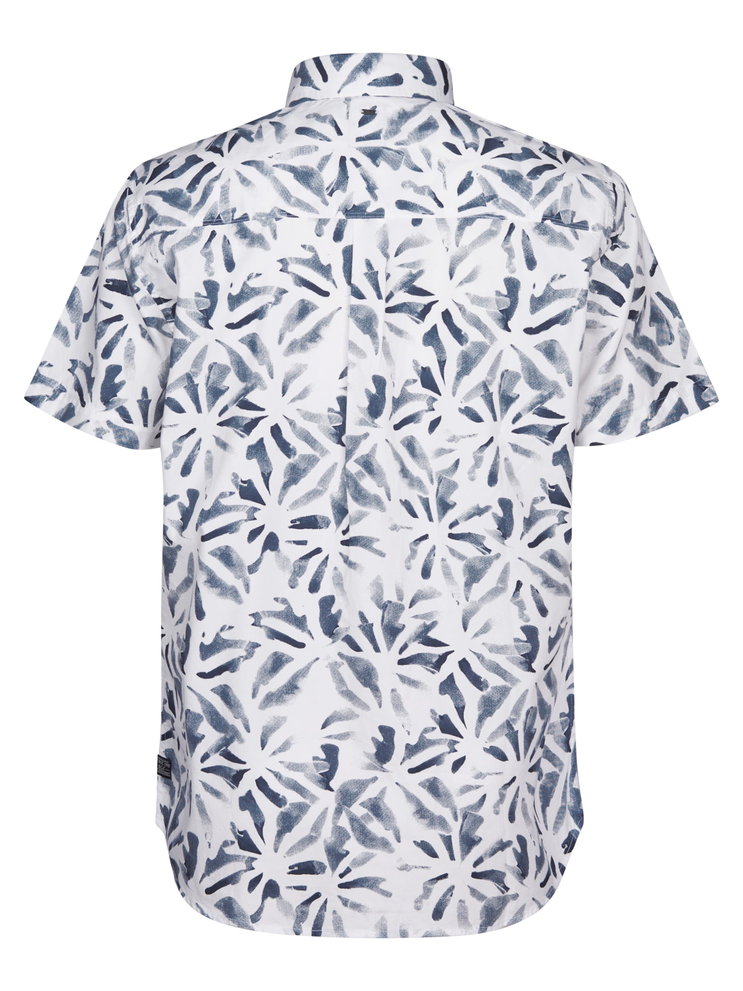 Petrol Industries Regular fit Overhemd 'Noche' in Wit