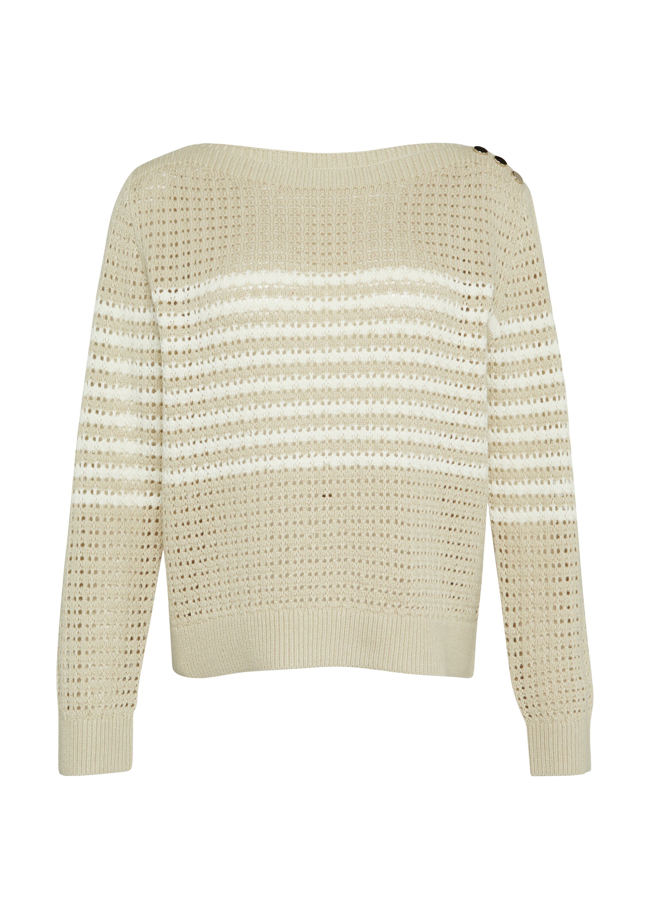 s.Oliver BLACK LABEL Sweater in Beige: front