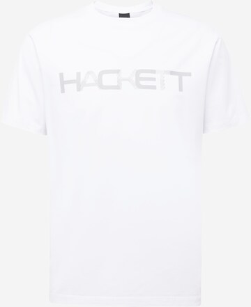 T-Shirt Hackett London en blanc : devant