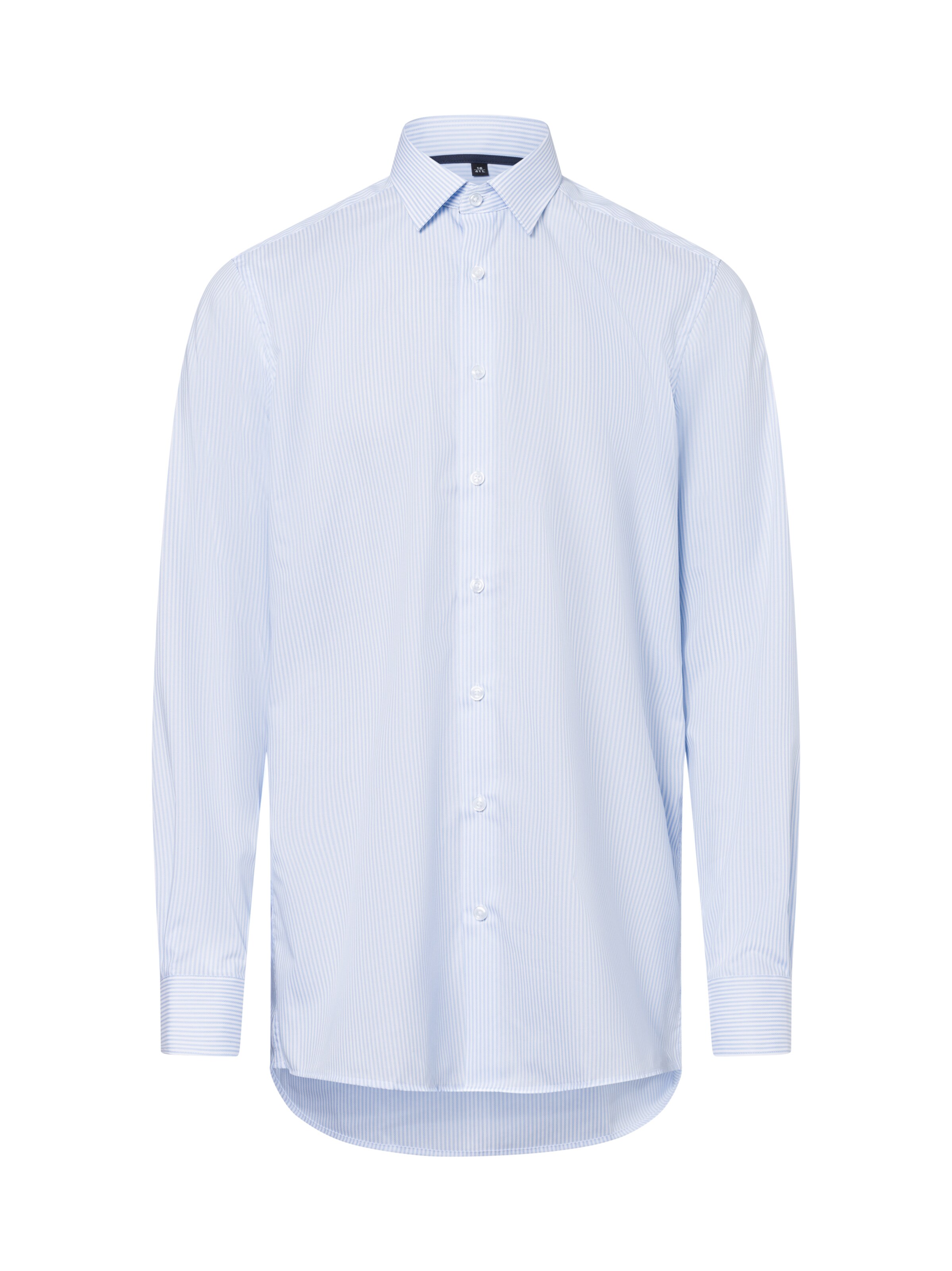 Finshley & Harding Business Shirt ' Easy Care ' in Blue: front