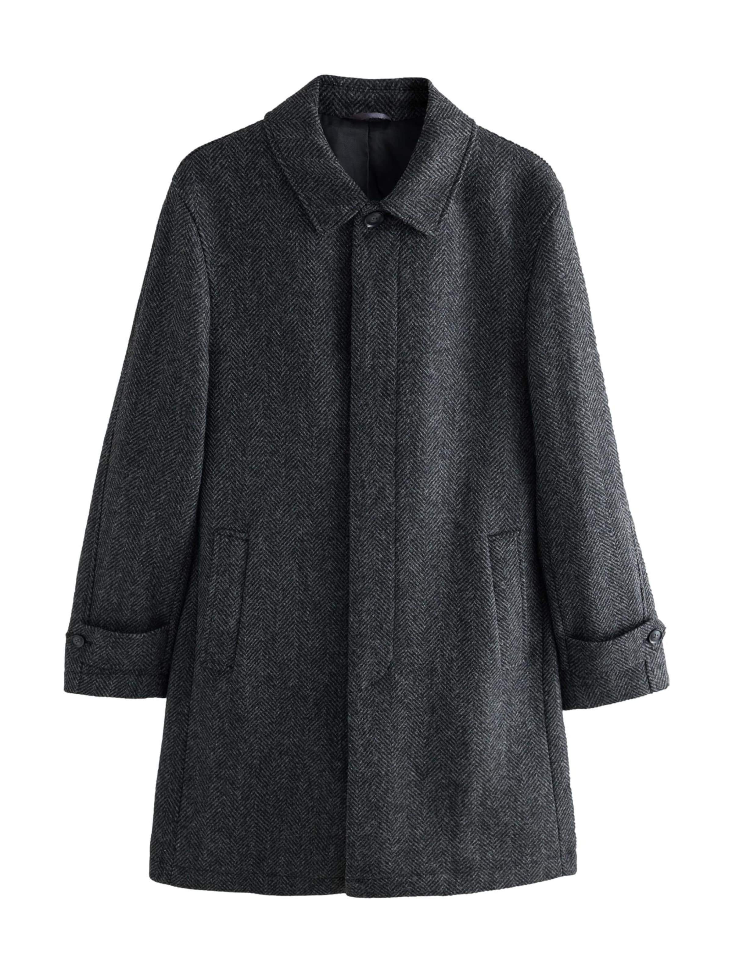 Cappotto di mezza stagione 'Abraham Moon' di Next in grigio: frontale