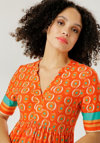 Aniston SELECTED Kleid in Orange