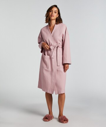 Hunkemöller Bademantel ' Bathrobe' in Lila: Vorderseite