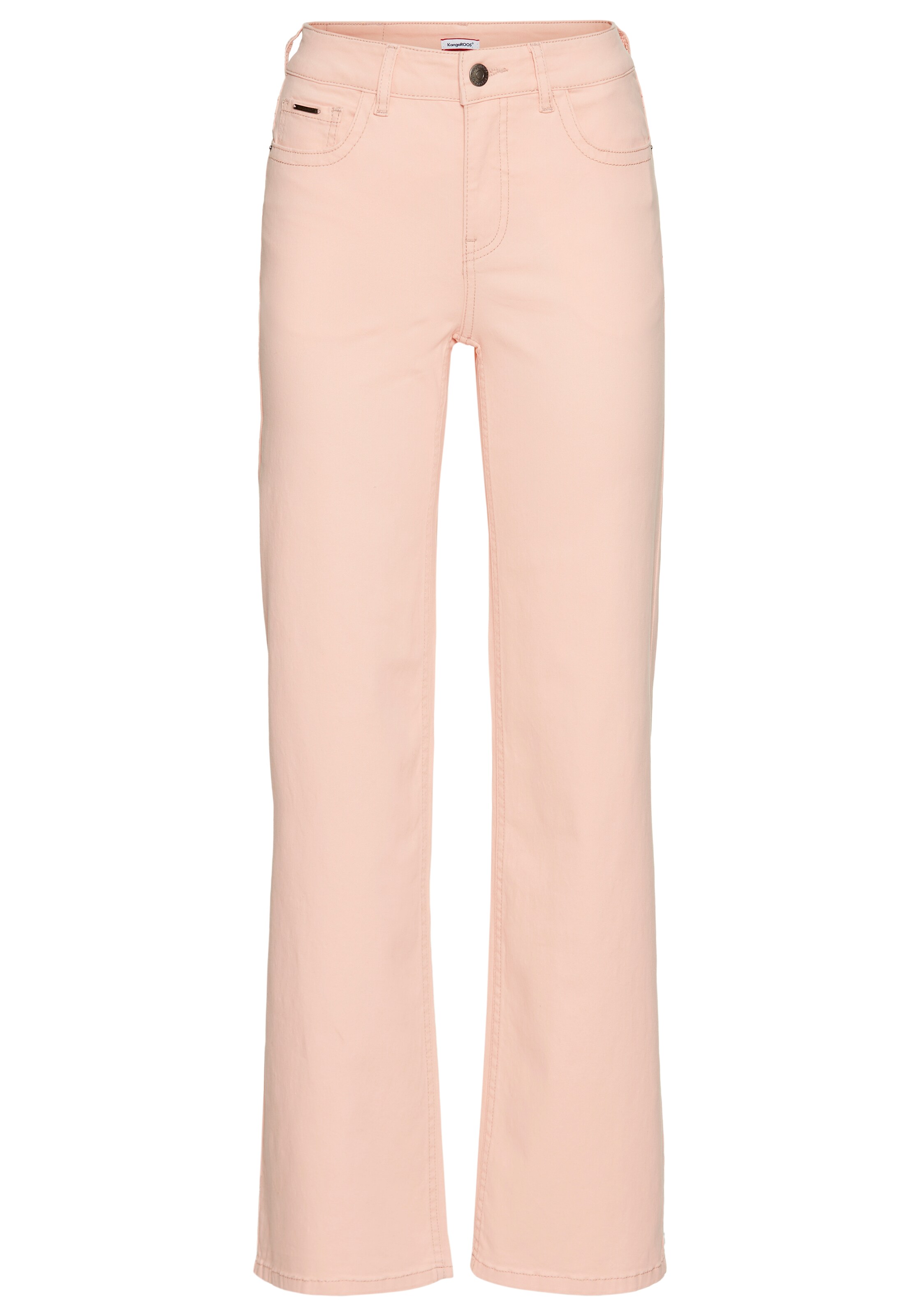 KangaROOS Regular Pants in Orange: front