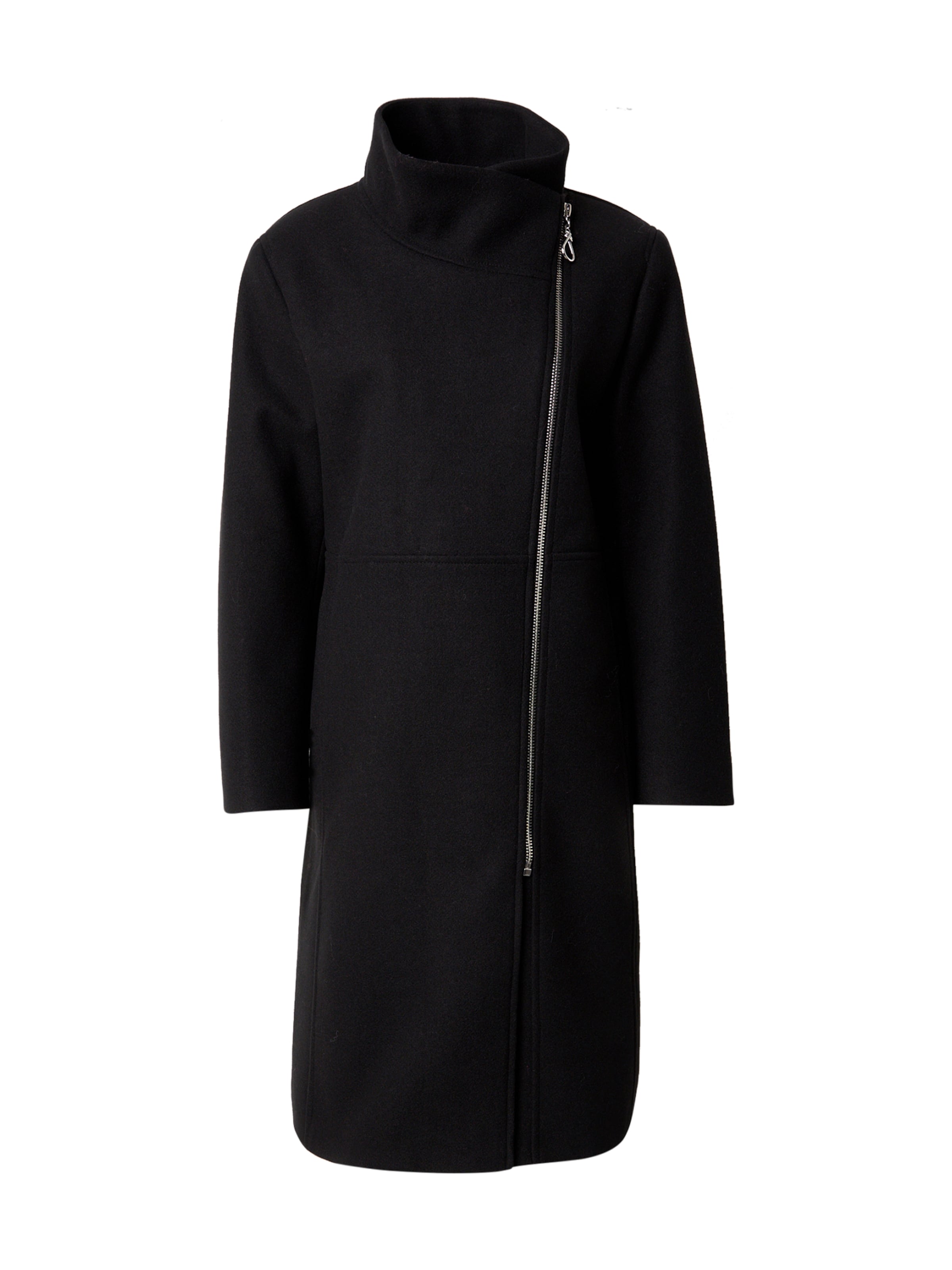 HUGO Mantel 'Milanne' in Schwarz: Vorderseite