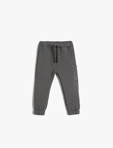 Koton Tapered Trousers in Grey: front