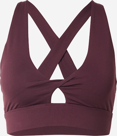 Fabletics Urheilurintaliivit värissä harmaa / burgundin punainen, Tuotenäkymä