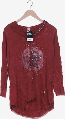 Tredy Sweatshirt & Zip-Up Hoodie in XL in Red: front