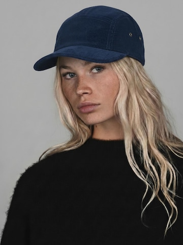 Lou-i Cap 'Cord Cap aus Bio-Baumwolle' in Blue